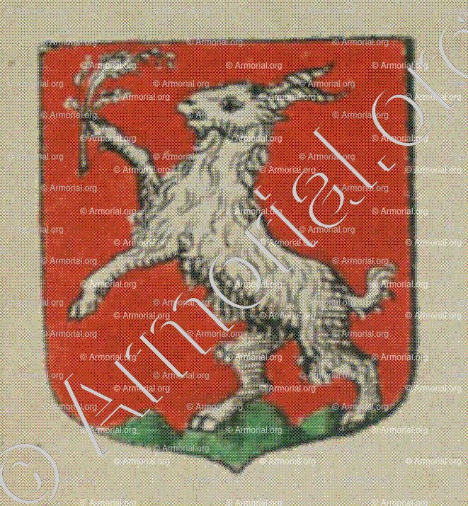 BOCKELLE (Alsace)_Blason enregistré sous le règne de Louis XIV_France 