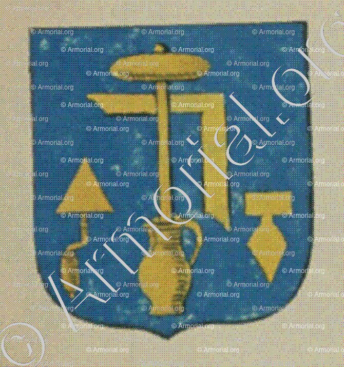 La Communauté des Potiers de terre de la ville de Landau (Alsace)_Blason enregistré sous le règne de Louis XIV_France 