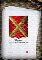 velin-d-Arches-AGARRAT_Provence, Armorial Général de 1696._France (i)