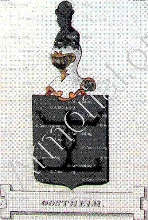 OOSTHEIM _Friesland (Stamboek van den Frieschen, 1846)_Nederland