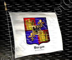 drapeau-BURGOS_Castilla y León_España +