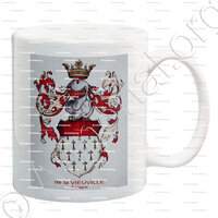 mug-de La VIEUVILLE_Bretagne (Armorial Daniel Sandoz, 1996)_France (i)