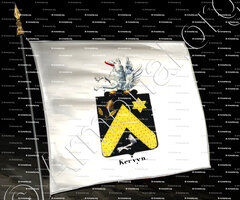 drapeau-KERVYN_Armorial royal des Pays-Bas_Europe
