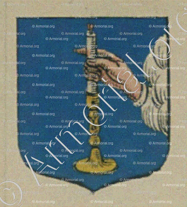 La Communauté des Réformés de la ville de Strasbourg (Alsace)_Blason enregistré sous le règne de Louis XIV_France 