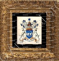 cadre-ancien-or-DELVAUX de FENFFE_Principauté de Liège._Belgique