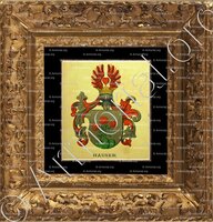 cadre-ancien-or-HAUSER_Wappenbuch der Stadt Basel . B.Meyer Knaus 1880_Schweiz