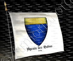 drapeau-AGRAIN des HUBAS_Velay_France (i)