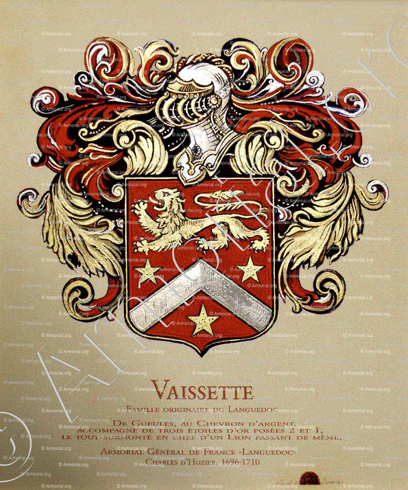 VAISSETTE_Languedoc (peinture Lionel Sandoz, 2004)_France (ii)