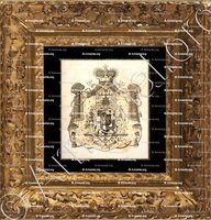 cadre-ancien-or-BIANCHI de MANVILLE_Prince, Marquis de Manville. Dauphiné, Provence._France.