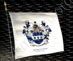 drapeau-DELVAUX de FENFFE_Principauté de Liège._Belgique (1)