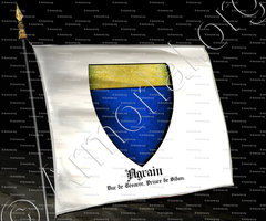 drapeau-AGRAIN_Duc de Césarée, Prince de Sidon_