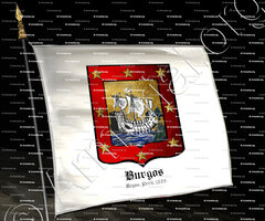 drapeau-BURGOS_Reyas, Perú, 1539._America