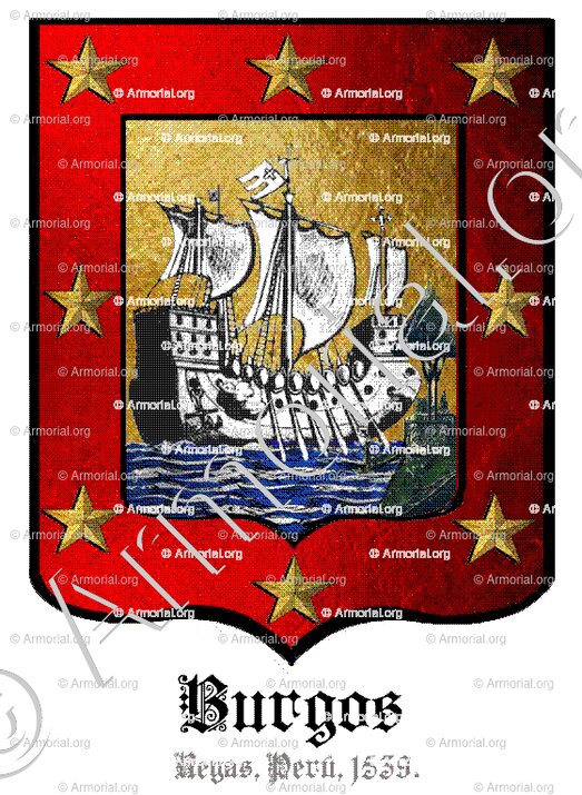 BURGOS_Reyas, Perú, 1539._America