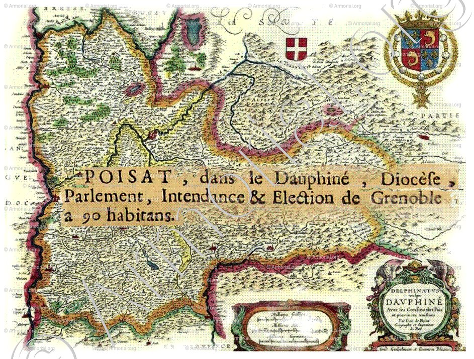 POISAT_Dauphiné, Poisat en 1726._France ()