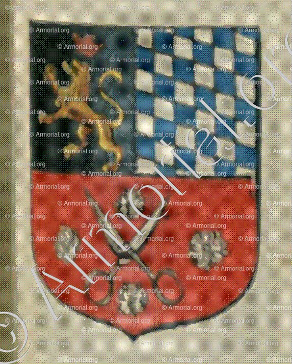 La Communauté des Tailleurs de Berschweiller (Alsace)_Blason enregistré sous le règne de Louis XIV_France 