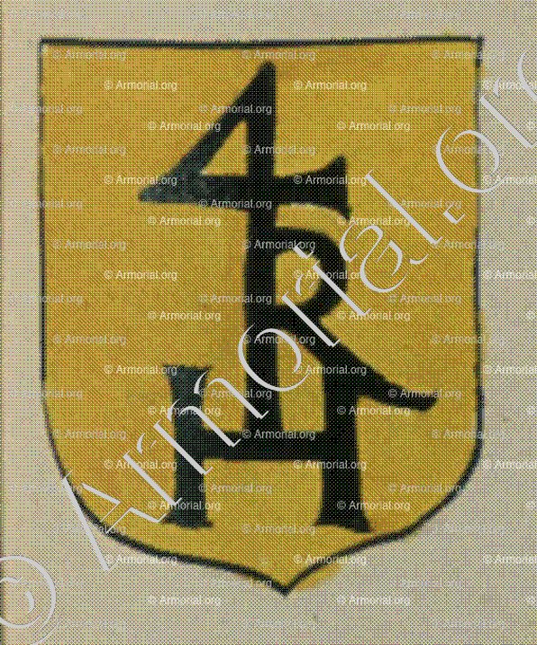 RIFFELMAN (Alsace)_Blason enregistré sous le règne de Louis XIV_France 