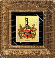 cadre-ancien-or-HEBER_Wappenbuch der Stadt Basel . B.Meyer Knaus 1880_Schweiz