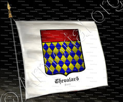 drapeau-CHEVALARD_Forez_France
