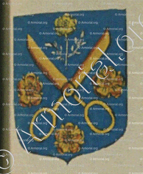 La Communauté des Tailleurs de la Seigneurie de la petite Pierre (Alsace)_Blason enregistré sous le règne de Louis XIV_France 