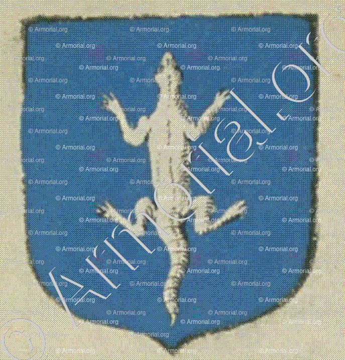 de SESAC (La Rochelle)_Blason enregistré sous le règne de Louis XIV._France