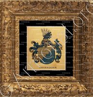 cadre-ancien-or-HEGENDORN_Wappenbuch der Stadt Basel . B.Meyer Knaus 1880_Schweiz