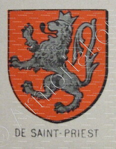 De SAINT PRIEST