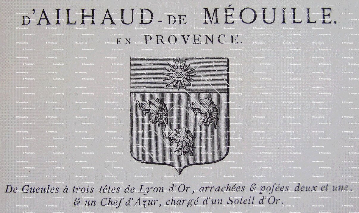 AILHAUD de MEOUILLE _Provence_France