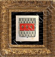 cadre-ancien-or-ACIGNÉ_Armorial de Bretagne ... par A. P. Guerin de La Grasserie, 1845-1848._France