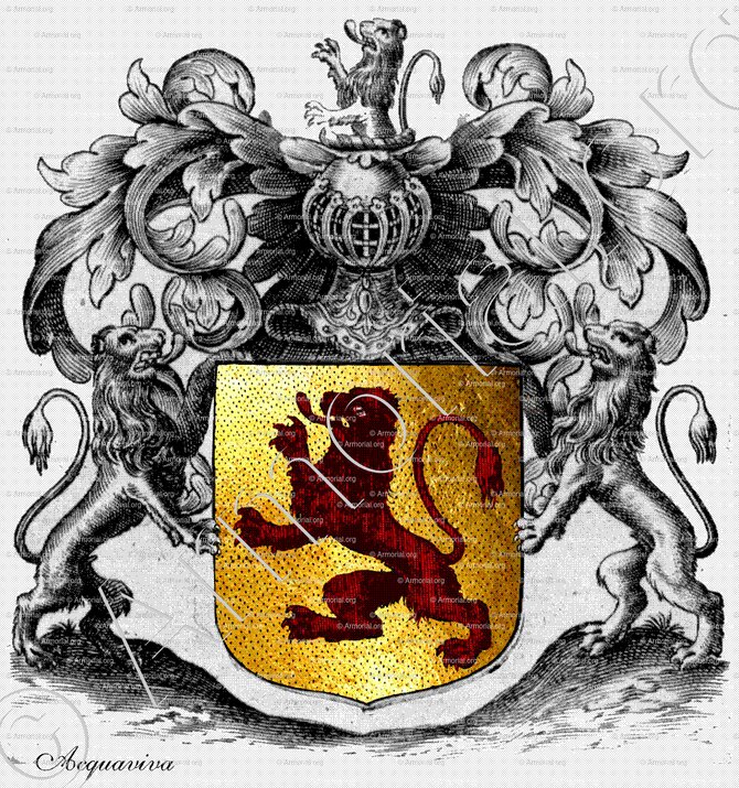 ACQUAVIVA_ Comtat-Venaissin, d'Avignon et de la Principauté d'Orange_France (1)