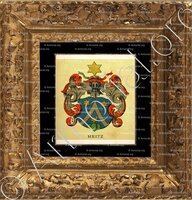 cadre-ancien-or-HEITZ_Wappenbuch der Stadt Basel . B.Meyer Knaus 1880_Schweiz