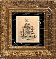 cadre-ancien-or-BRUNETTA_Comte d'Usseaux. Auvergne. Passé dans le Piémont en 1660._France Italia