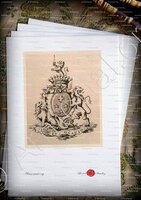 velin-d-Arches-BRUNETTA_Comte d'Usseaux. Auvergne. Passé dans le Piémont en 1660._France Italia