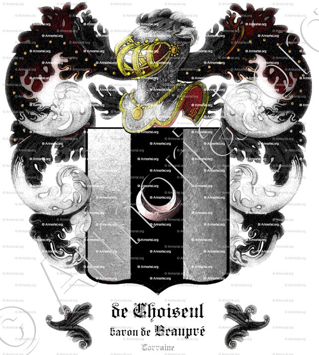 de CHOISEUL Baron de BEAUPRE_Lorraine_France (1)