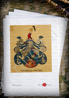 velin-d-Arches-HENRIC PETRI_Wappenbuch der Stadt Basel . B.Meyer Knaus 1880_Schweiz