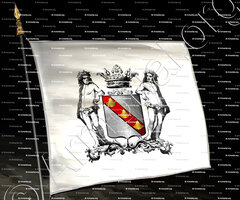 drapeau-de SARRAZIN_Auvergne, Bourbonnais, Limousin, Poitou, Marche,Vendômois._France (3)