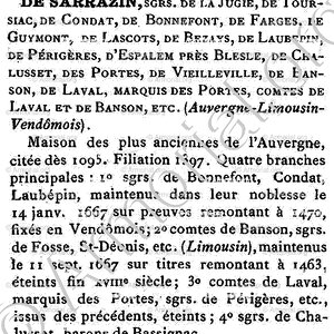 de SARRAZIN_Velay, Auvergne, Gevaudan,Vivarais, Forez_France (5)