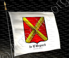 drapeau-de L'ESPARD_Franche-Comté_France