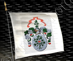 drapeau-LAURENT de SAINT AGNES_Ancien Duché de Savoie_États de Savoie