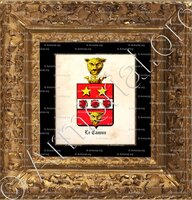 cadre-ancien-or-LE CAMUS_Courtrai. Blason de 1825._Belgique