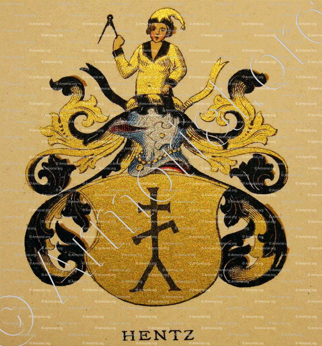 HENTZ_Wappenbuch der Stadt Basel . B.Meyer Knaus 1880_Schweiz
