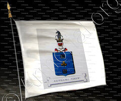 drapeau-SIJTZAMA (Niew)_Friesland (Stamboek van den Frieschen, 1846)_Nederland