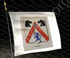 drapeau-COMBE_Noblesse d'Empire._France