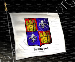 drapeau-de BURGOS_Castilla._España
