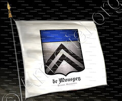 drapeau-De MONSPEY_Bresse, Beaujolais._France