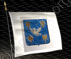 drapeau-ALLAIRE DE LA RABLAIS_Armorial de Bretagne .... par A. P. Guerin de La Grasserie, 1845-1848._France
