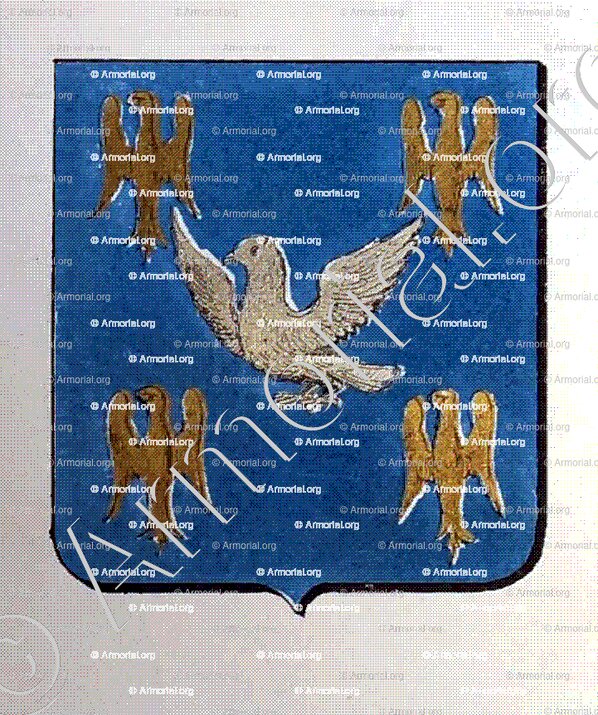 ALLAIRE DE LA RABLAIS_Armorial de Bretagne .... par A. P. Guerin de La Grasserie, 1845-1848._France