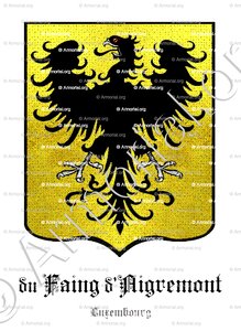 Du FAING d'AIGREMONT