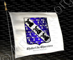 drapeau-CHABERT de la CHARRIÈRE_Touraine, Guadeloupe._France