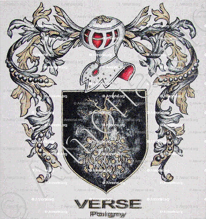 VERSE_Poligny (Armorial Daniel Sandoz, 1996)._France (i)