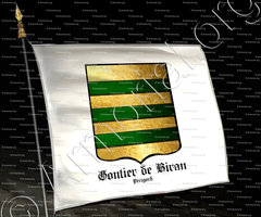 drapeau-GONTIER DE BIRAN_Périgord_France (i)